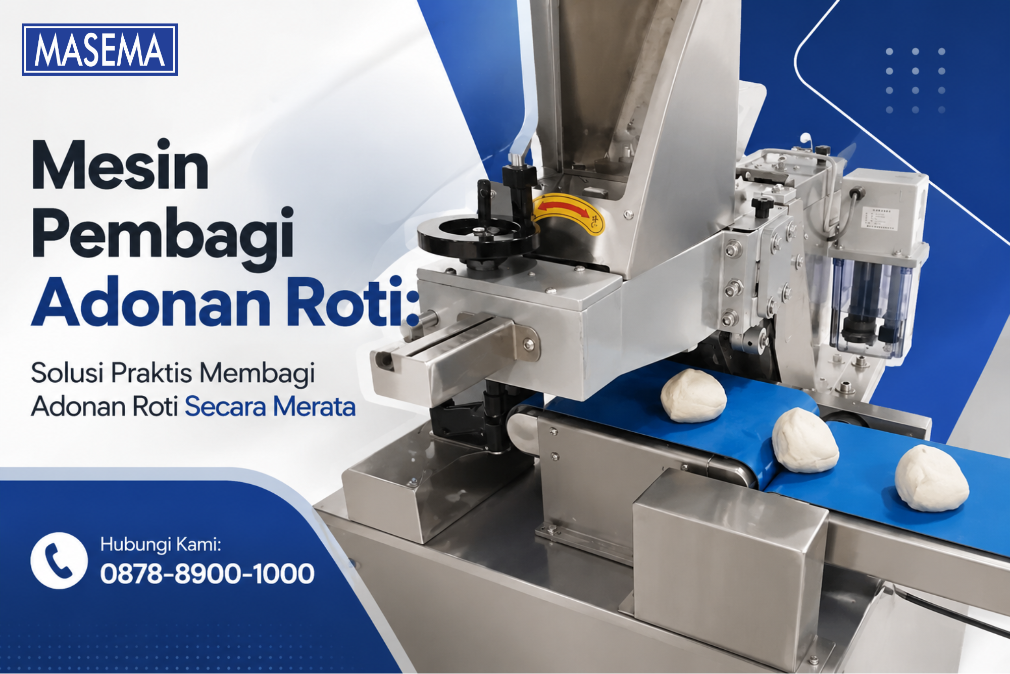 Mesin Pembagi Adonan Roti