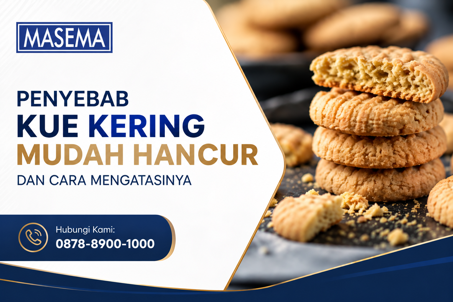 Kue Kering Mudah Hancur
