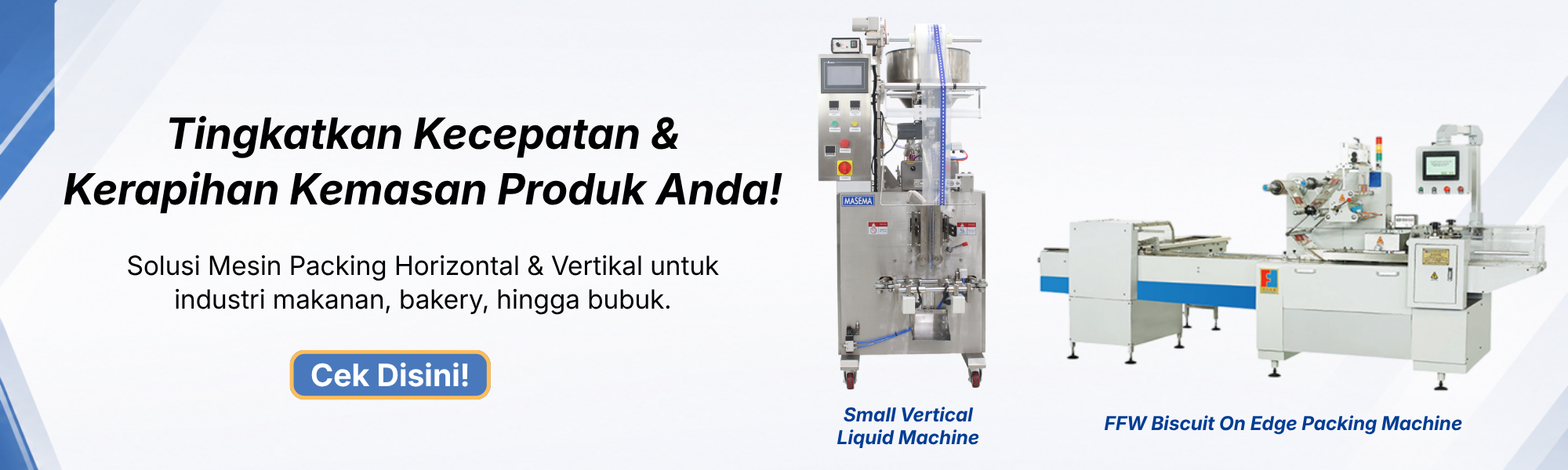mesin packing horizontal & vertikal