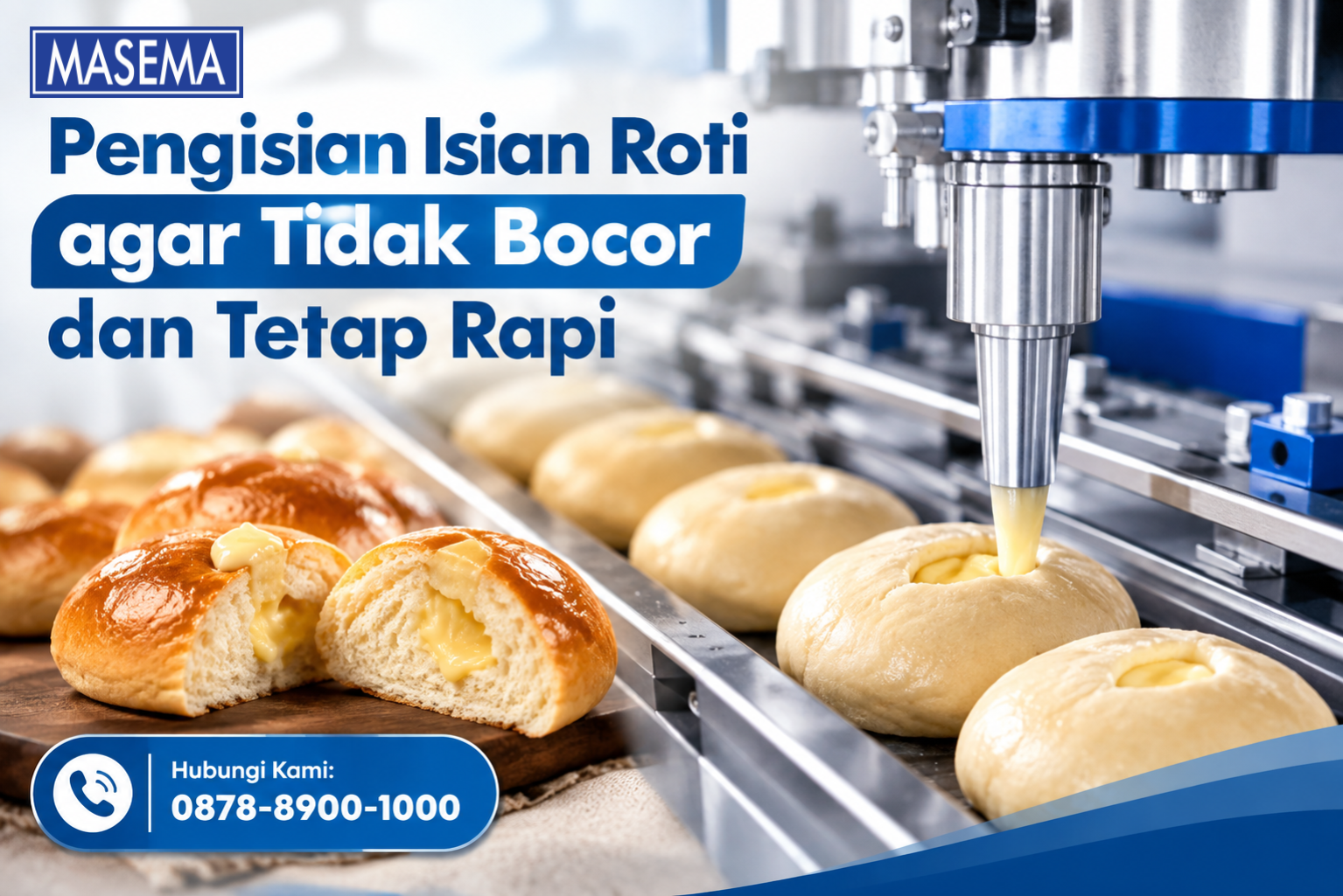 Cara Isian Roti Tidak Bocor