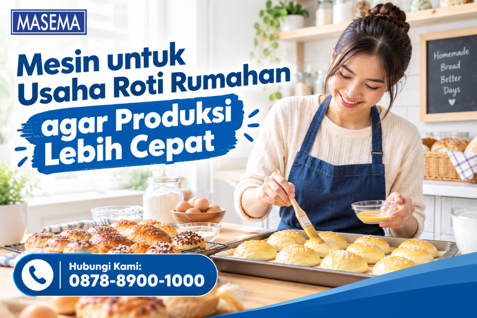 Mesin untuk usaha roti rumahan